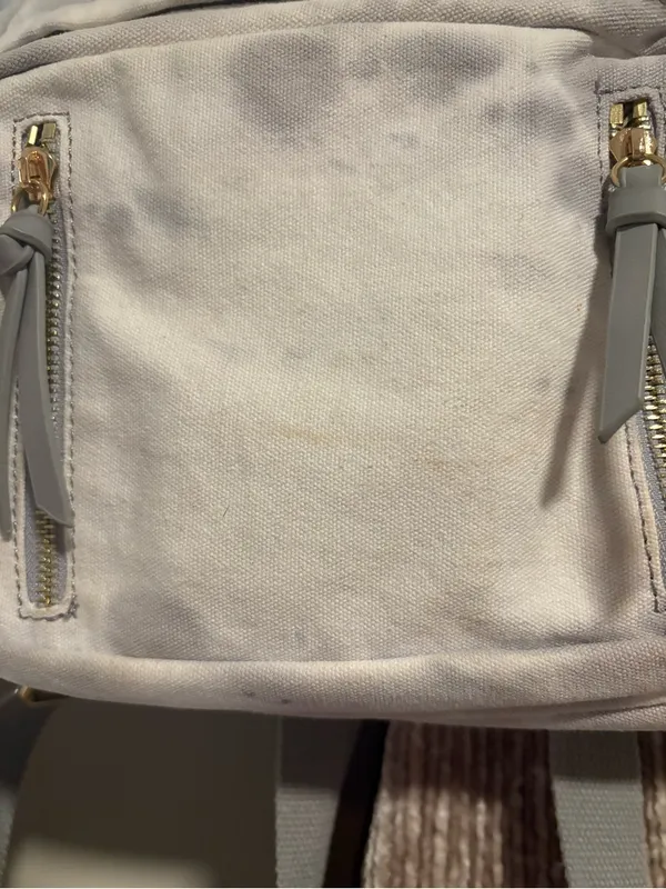 Women’s Light Gray Mini Backpack - Image 2