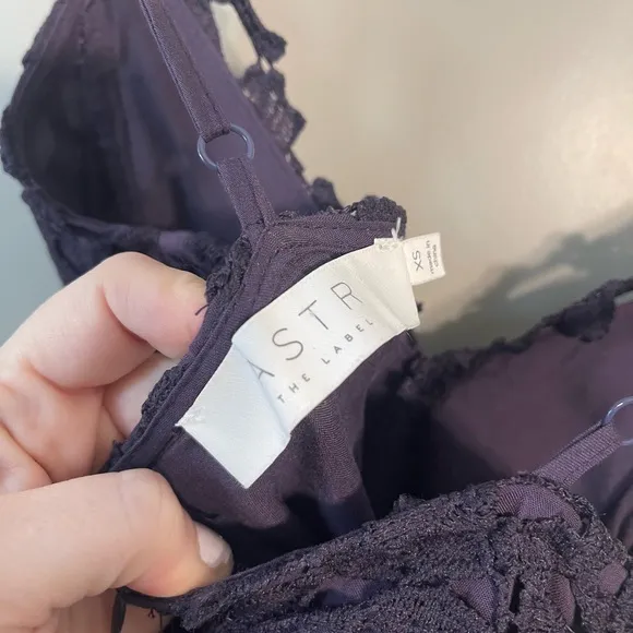 Revolve ASTR Purple Lace Dress‎ - Image 5