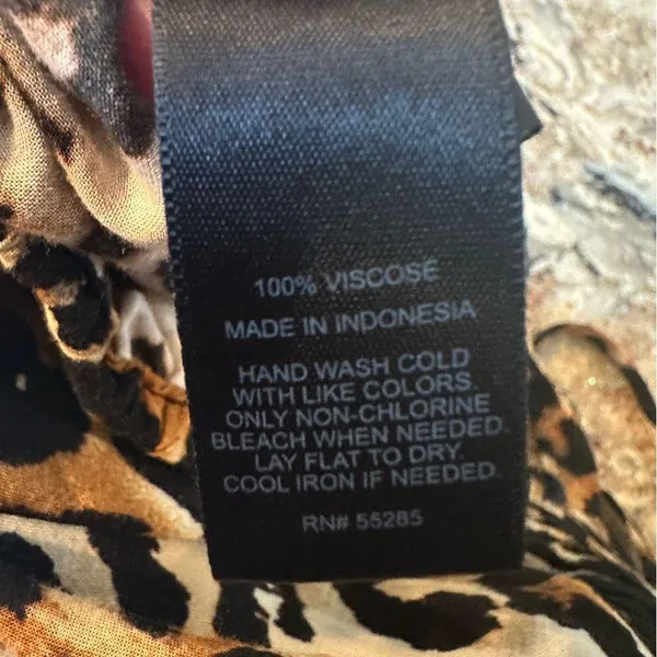 Express Size Large Leopard Tank Elastic band adjustable straps - Image 11