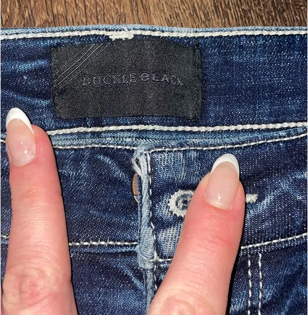 Buckle Black Shorts - Image 3