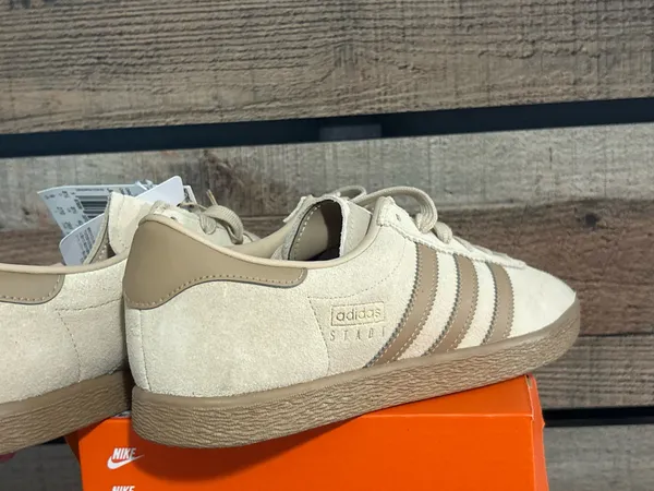 Unisex Adidas Gazelles neutral colored sneakers - Image 6