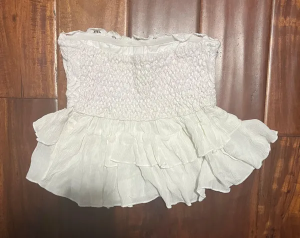 Revolve White lace shirt from - Image 2