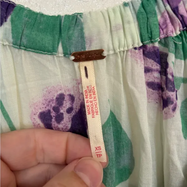 FREE PEOPLE Golden Hour Floral Maxi Dress NWOT - Image 4