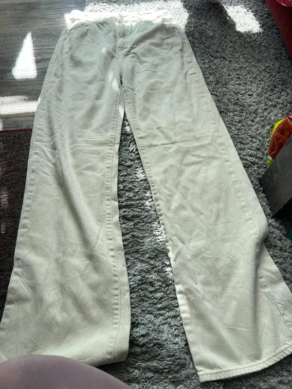 Rolla's Heidi High Rise Loose Straight Tan Khaki Stone‎ Jean size 27 - Image 6