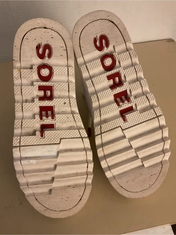 Sorel women White leather waterproof Joan of Artic next lite boots US 6.5 - Image 12