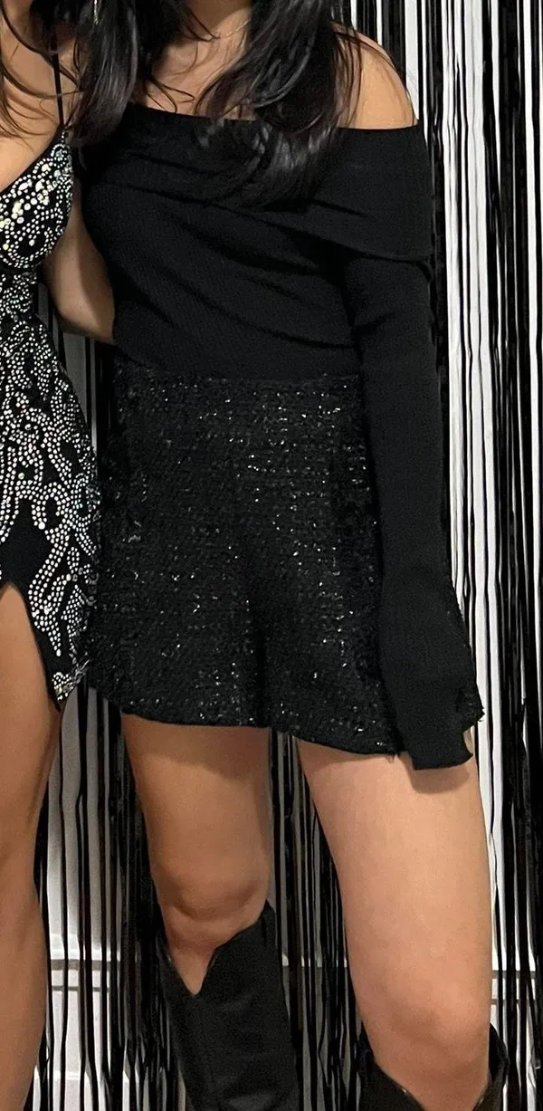 Black Mini Short - Image 3