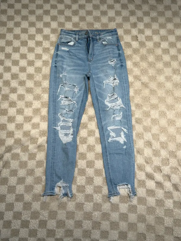 American Eagle Outfitters Jeans Distressed - Image 3
