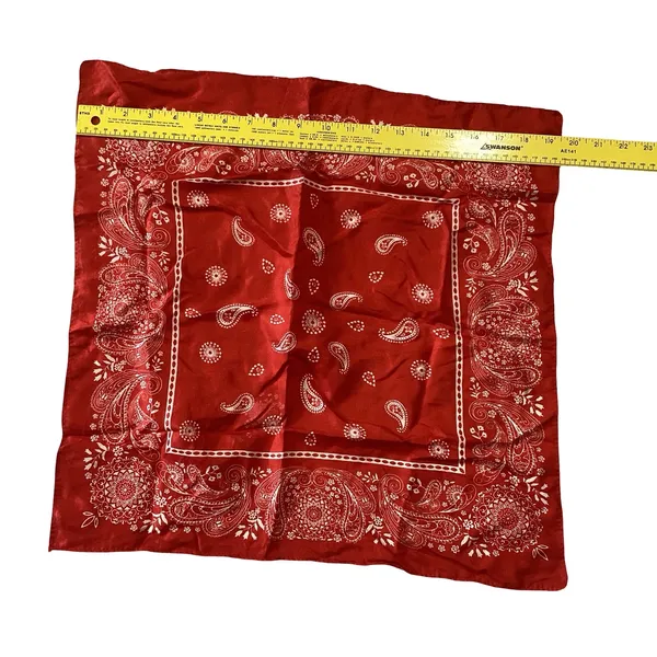 Classic Red Bandana - Image 4