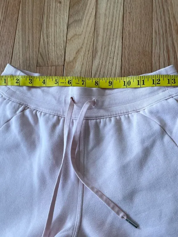 Lululemon Pink Joggers 6 Athletic Sweatpants Balletcore Coquette Pilates Travel - Image 3
