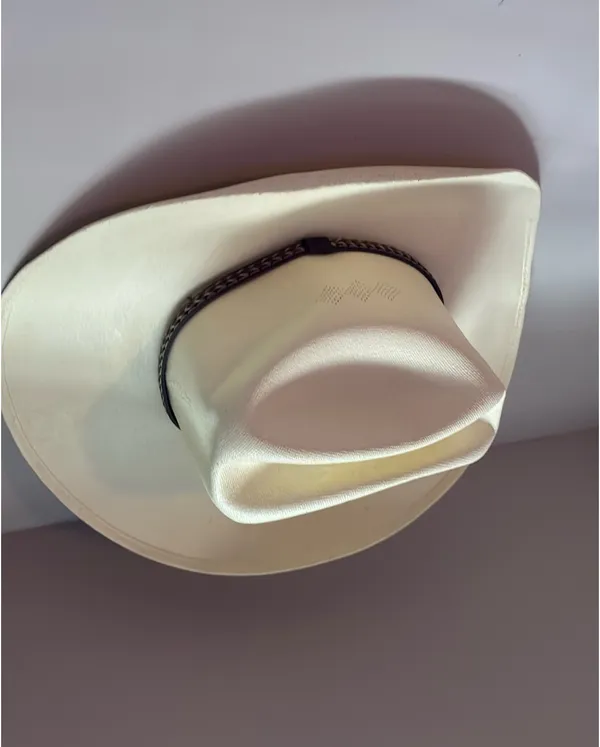 Cowgirl hat White - Image 6