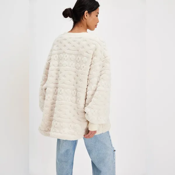 Free people Cable Knit Sweatshirt - Image 2