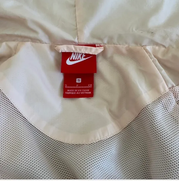 Nike pink and black windbreaker jacket size S - Image 6
