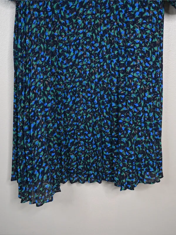 Anthropologie Skies Are Blue Women's XS V-Neck Long Sleeve Lined Midi Dress - Image 7