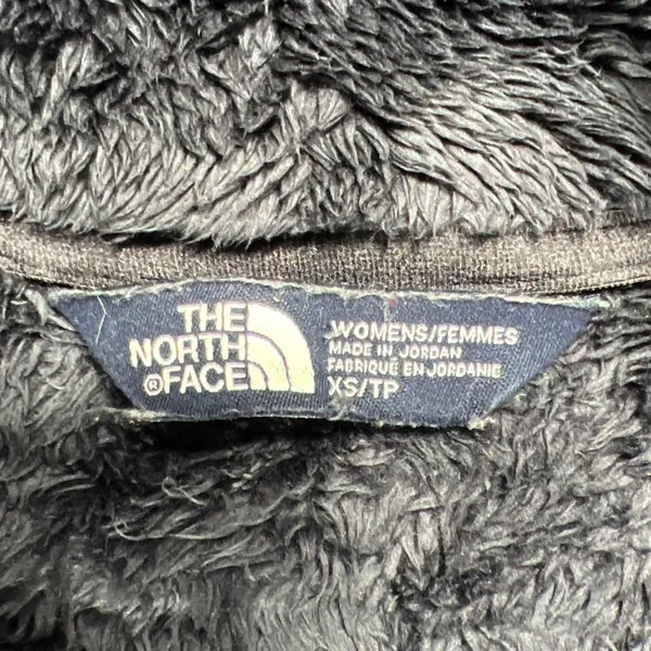 The North Face Osito Sport Hybrid 1/4 Zip Fleece Women's XS‎ Black Cozy Pullover - Image 10