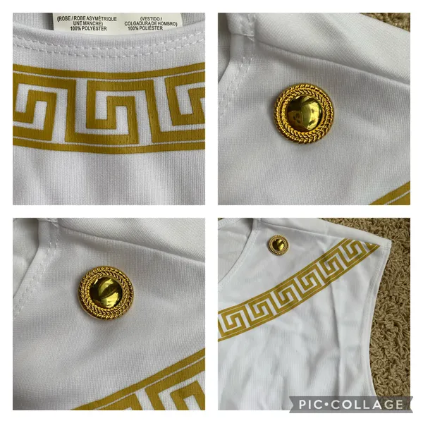Toga California Costumes Grecian Costume Sz XL - Image 9