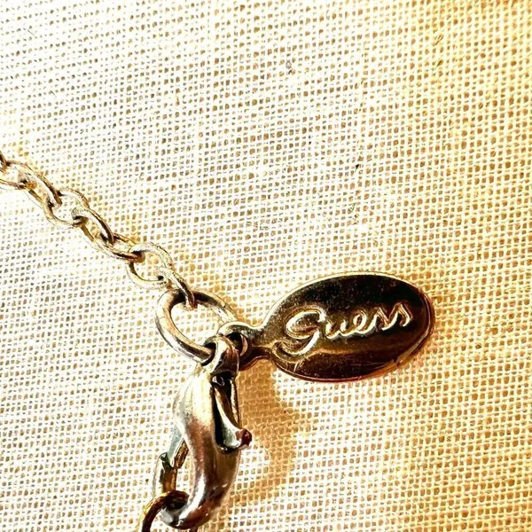 Guess long circle beaded long necklace - Image 6