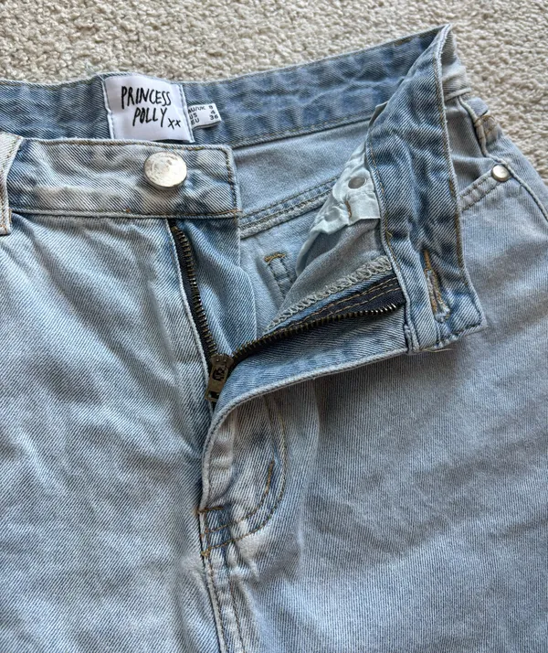 Princess Polly Denim Shorts - Image 4