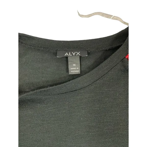 Alyx Women's Black & Floral Red Sleeves Top - Image 3