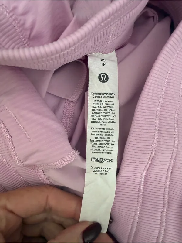 Lululemon Dance Studio Relaxed-Fit Mia-Rise Cargo Pant Pink Frosting Size XS - Image 7