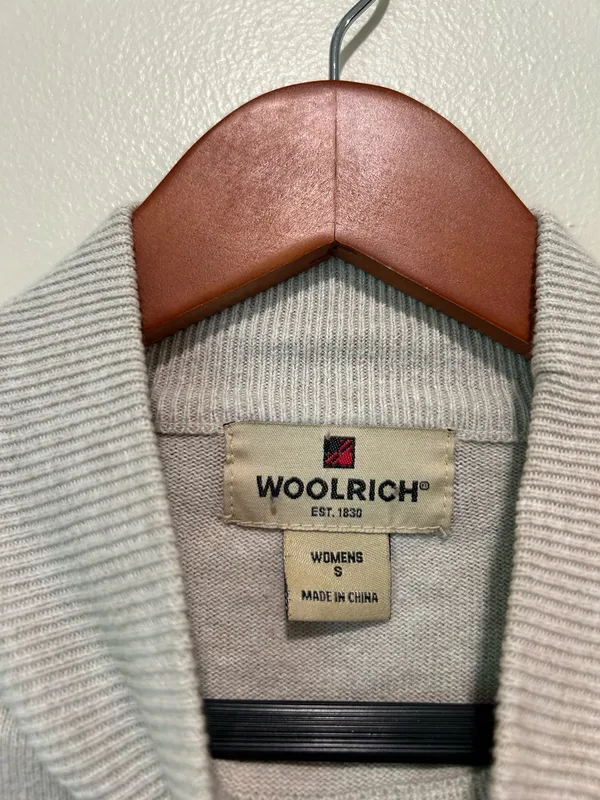 Woolrich mock neck small 100% cotton  - Image 2