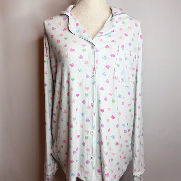 NWT Skims Soft Lounge Rib Sleep Top - Image 2