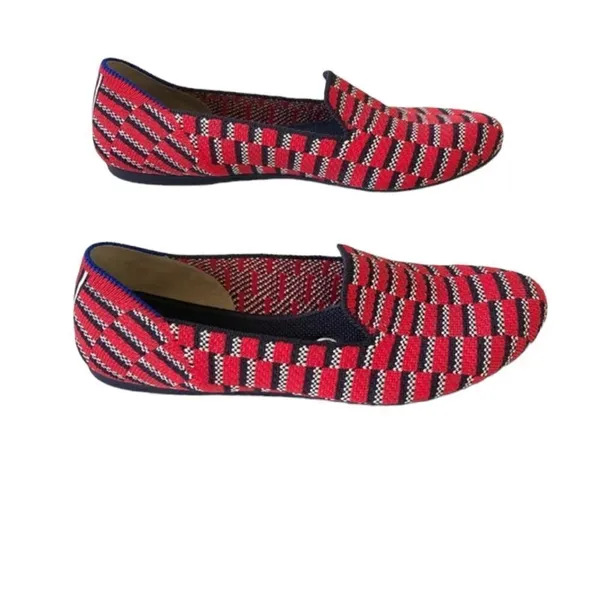 Rothy's The Loafer Cherry Red Mosaic Loafers (Retired) Size 7.5 - Image 3