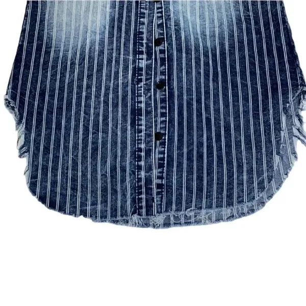 Thrill Sleeveless Denim Top(Size Small) - Image 5