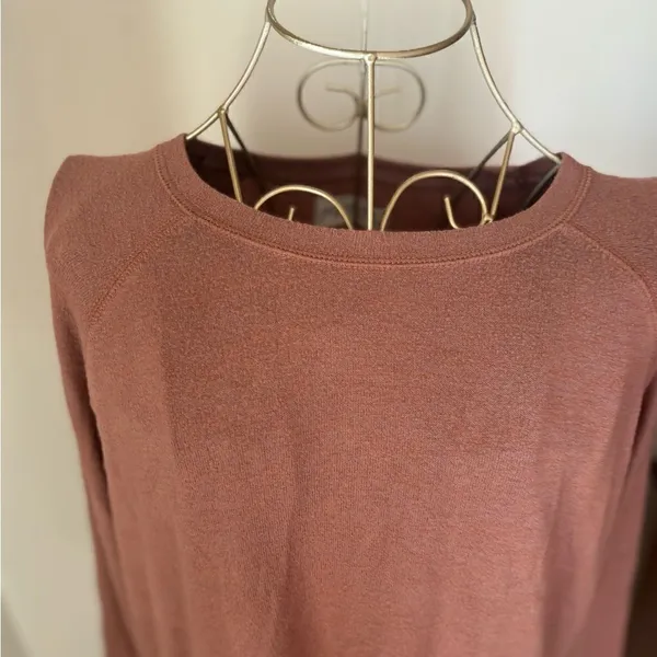 Abercrombie & Fitch Soft Cozy Brushed Fleece Long Sleeve Top S - Image 5