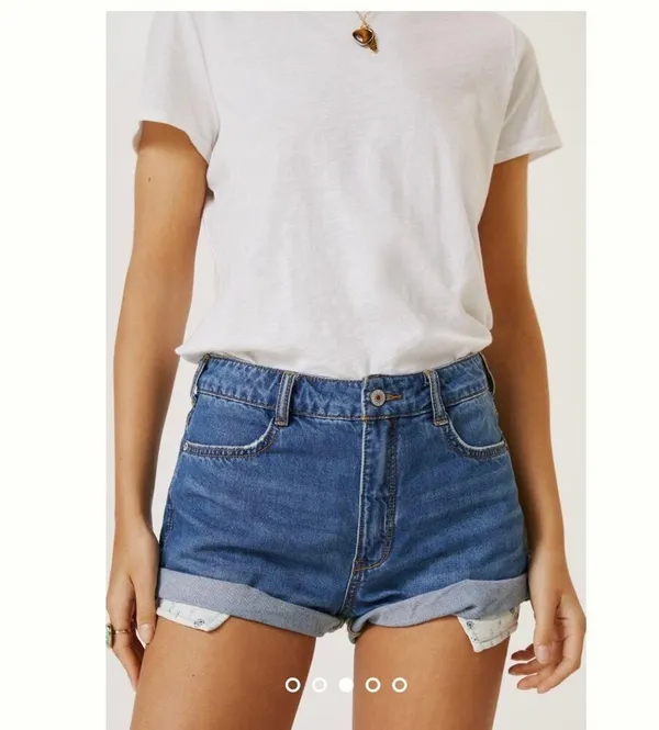 Anthropologie Pilcro Relaxed Denim Shorts Size 32 - Image 2