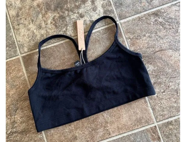 Skims Outdoor Scoop Bralette Onyx Size Medium - Image 3