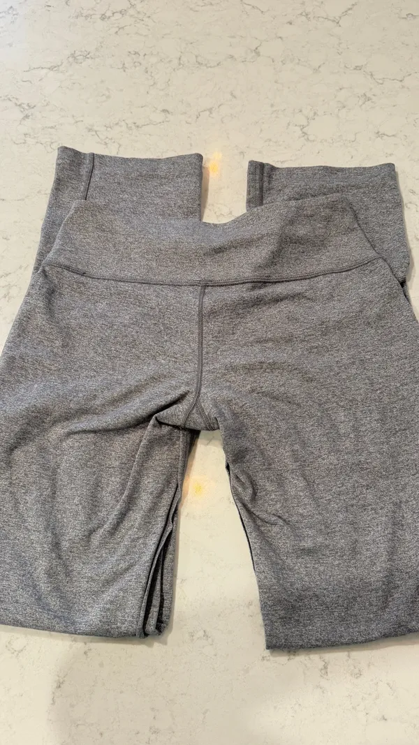 Lululemon Wide-Leg Yoga Grey Pants - Image 4