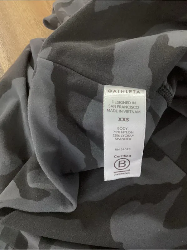 Athleta Salutation Camo Jogger Size XXS - Image 7