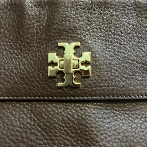 Tory Burch Brown Leather Shoulder Bag - Image 5