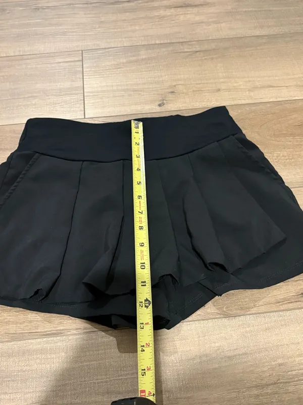 Fabletics‎ Shaylee Pleated Active Skort with Built-In Shorts black XS - Image 9