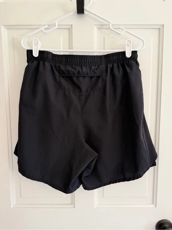 Nike‎ Dri-FIT Women’s Black Running Shorts Brief Lined Size Large - Image 3