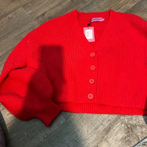 NWT Edikted Sabrina Chunky Knit Crop Cardigan size XS‎ - Image 6