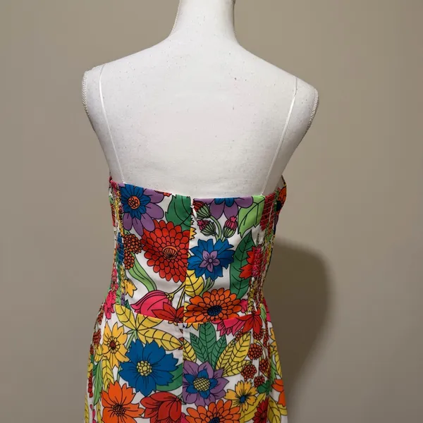 NWT Eden Amanda Uprichard Floral Ruffle High-Low Gown women's size XL - Image 9