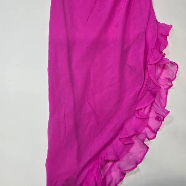 Amanda Uprichard Kalyn Dress in Rose Pink - Image 4