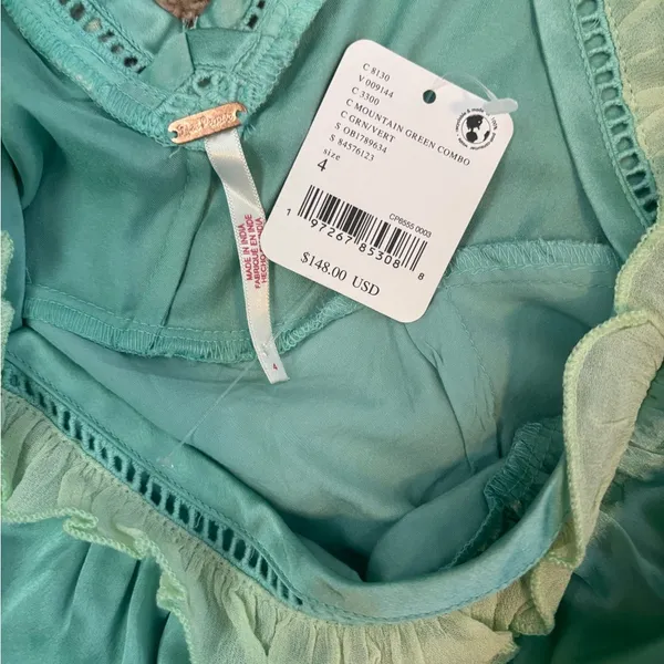 NWT Free People Violet Visions Mini Dress Size 4 - Image 6