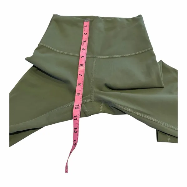 Lululemon Wunder‎ Train High Rise Leggings Everlux Green Size 4 28 Inseam Yoga - Image 4