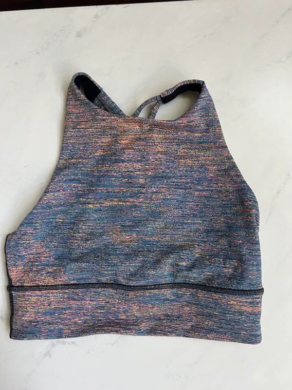 Lululemon Energy Bra High Neck Long Line *Medium Support, B–D Cup - Image 2