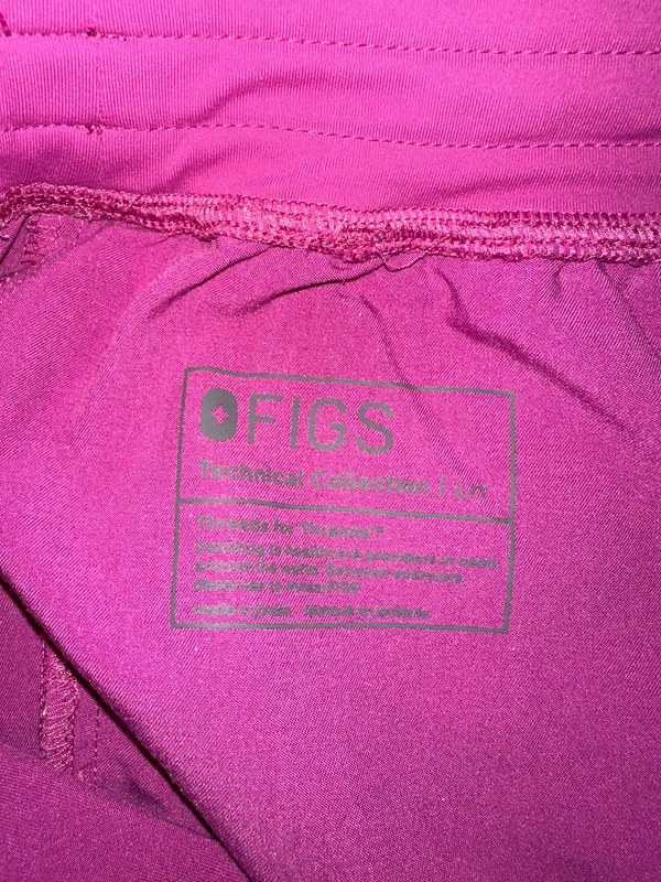 FIGS Women’s Bright Fuschia Zamora Joggers - Image 4