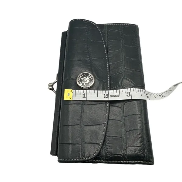 DOONEY & BOURKE Vintage y2k Black Kisslock Wallet - Image 9