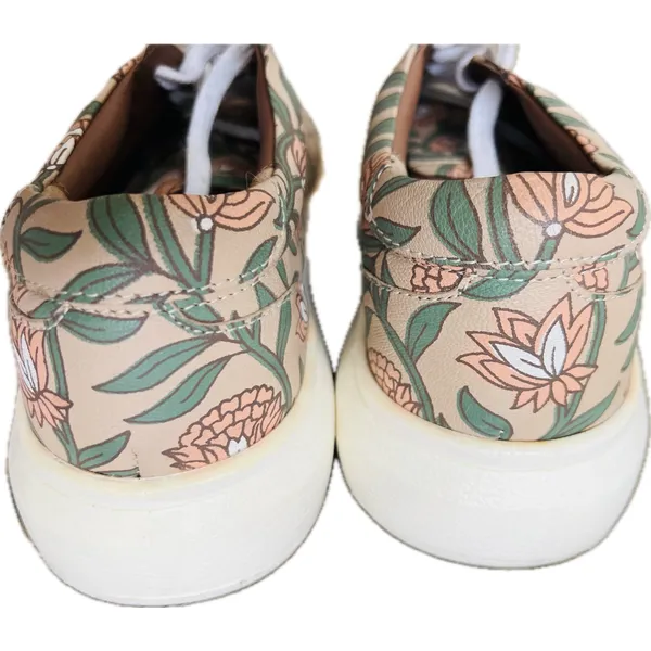 Anthropologie Llani Botanical Platform Sneakers Women's Shoes 40 9 Tropical‎ - Image 6