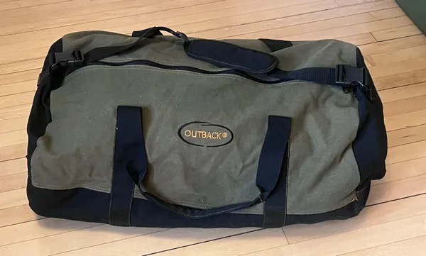 Oversized Duffel Bag Green - Image 3