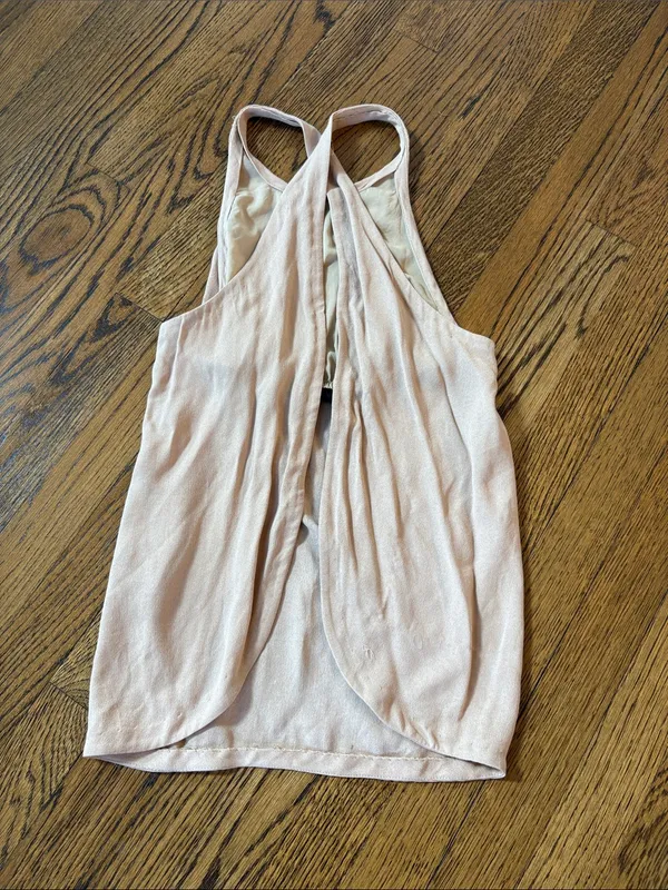 A.L.C. Frank backless Halter Tank Top - Sleeveless Top, XS - Image 2