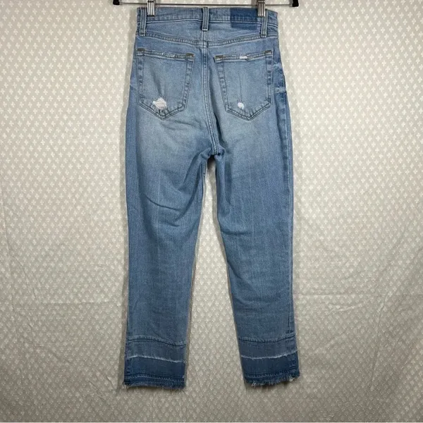 Abercrombie & Fitch‎ Curve Love Ultra High Rise Ankle Straight Jeans - Image 3