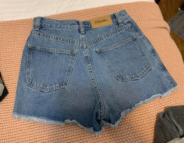 Afends Denim Shorts Size 23 - Image 2