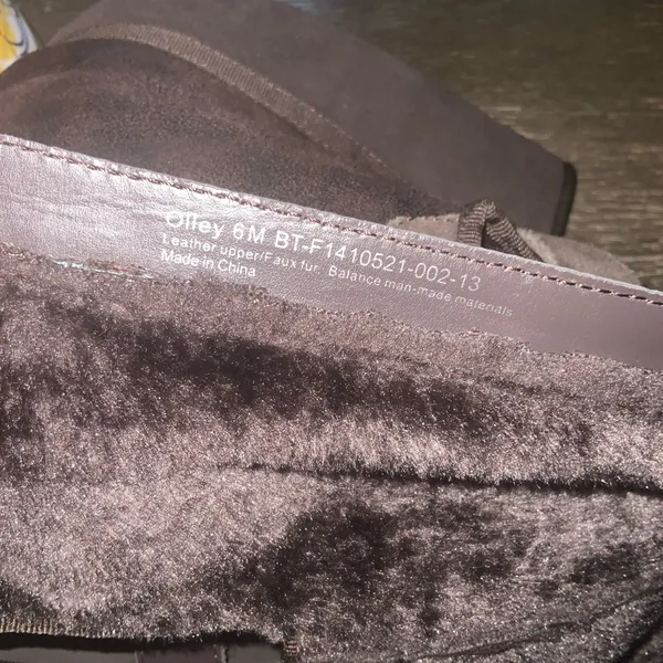 BareTraps Brown Over the Knee Brown Suede Fur Lined Wedge Boots Side Zipper 6M - Image 14