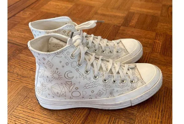 Converse Chuck 70 Golden Elements Women's High Top size Men 7 Women 8.5 - Image 6